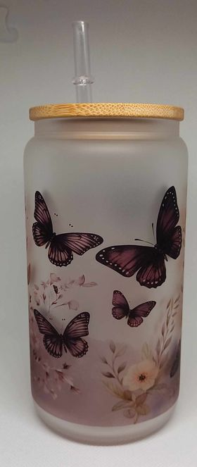 Verre canette givré 16 oz