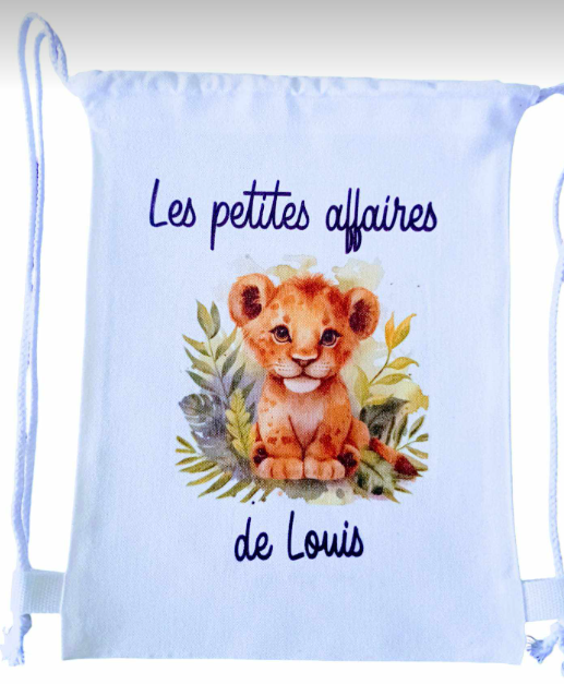 Pochon à cordelettes