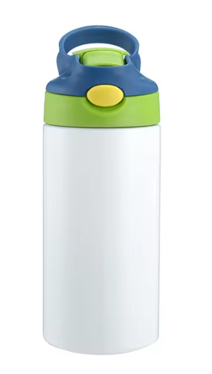 Gourde isotherme 350ml bleu/vert