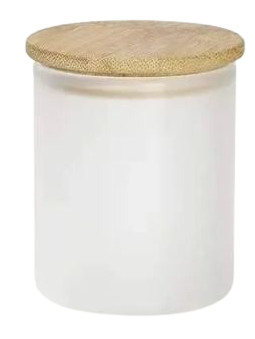 Pot bougie givré 9 oz